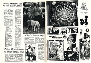 TRIBAL MESSENGER FREEDOM FESTIVALS & EVENTS - two issues (Bristol: 1990 & 1993) + FESTIVAL EYE - four issues (London: 1995-1998).