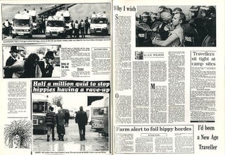 TRIBAL MESSENGER FREEDOM FESTIVALS & EVENTS - two issues (Bristol: 1990 & 1993) + FESTIVAL EYE - four issues (London: 1995-1998).