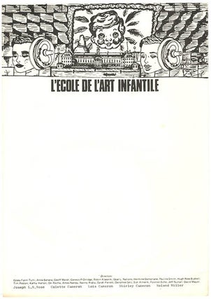 Item #40306 L’Ecole De L’Art Infantile. COUM