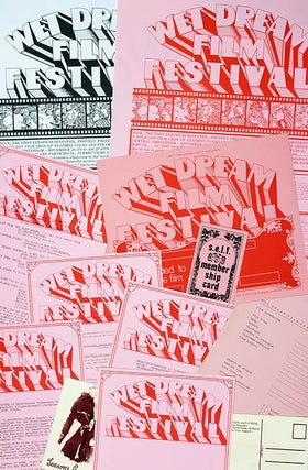 Item #40330 A group of printed documents from the 1st Wet Dream Film Festival, the world’s...