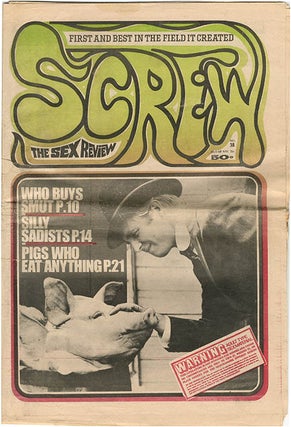 A group of eleven underground magazines and sex newspapers featuring news, articles, reviews and interviews relating to Suck, its contributors and/or the two Wet Dream Film Festivals it organised (1969-1973).