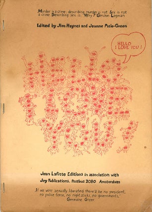 Item #40339 Hello, I Love You! Jim SUCK. HAYNES, Jeanne PASLE-GREEN