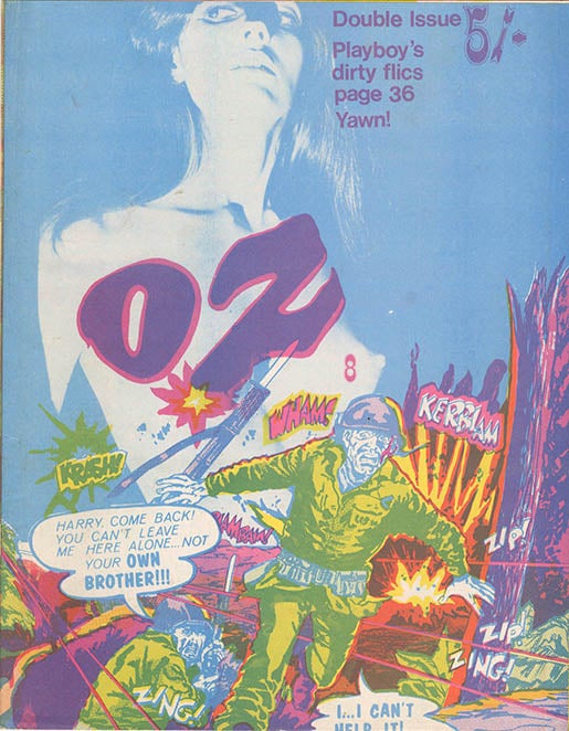 Item #40352 OZ #8 (London: OZ Publications Ink Ltd., January 1968).