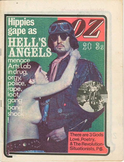 Item #40359 OZ #20 - Hell’s Angels (London: OZ Publications Ink Ltd., February 1969).