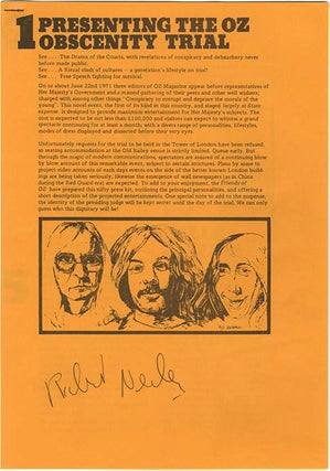 An original ‘Friends of Oz’ Press Kit (June 1971).