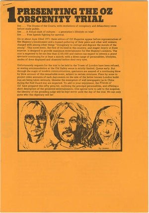 An original ‘Friends of Oz’ Press Kit (June 1971).