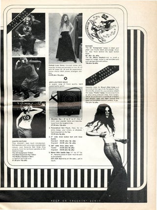 Bruce - The Mail Order King. First Catalogue - From the Team that Brought You Oz Mail Order (Harrow, Middlesex: Summer 1973).