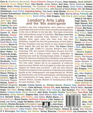 London’s Arts Labs and the 60s Avant-Garde.