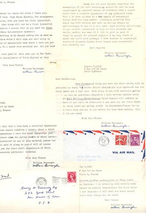 A collection of correspondence with booksellers Henry W. Wenning, Ulysses Grant Roman and James Roman, c. July 1961-December 1965, together with the landmark book catalogue, The ‘Outsiders’, published by Roman Books of Fort Lauderdale, Florida.