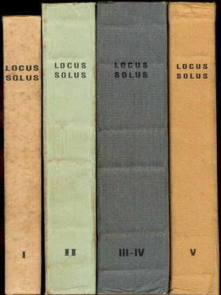 LOCUS SOLUS #I-V (in 4 volumes) - all published.