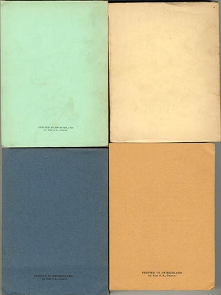 LOCUS SOLUS #I-V (in 4 volumes) - all published.