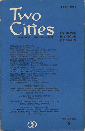 Item #40419 TWO CITIES #6 (Paris: Summer 1961). William S. BURROUGHS, contributes