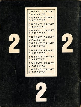 THE INSECT TRUST GAZETTE #1-3 (all published) + TLS from Ira Cohen.