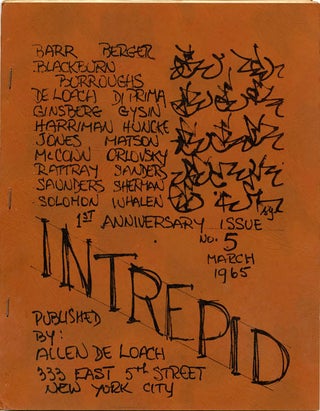 Item #40452 INTREPID #5 (NYC: March 1965). William S. BURROUGHS, contributes