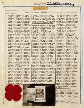 Item #40455 The Last Post Danger Ahead. William S. BURROUGHS