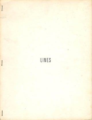 Item #40456 LINES #6 (NY: November 1965). William S. BURROUGHS, contributes