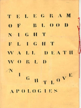 NOW NOW NOW (SF: 1965) + TLS.