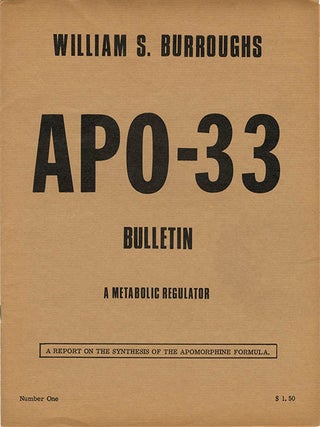 APO-33: Bulletin, A Metabolic Regulator.