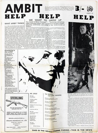 Item #40477 AMBIT #37 (London: 1968). William S. BURROUGHS, contributes