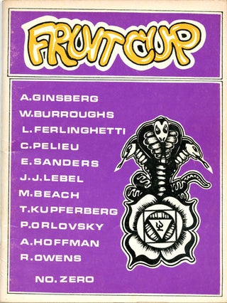 Item #40484 FRUIT CUP #0 (NY: Beach Books, 1969). William S. BURROUGHS, contributes