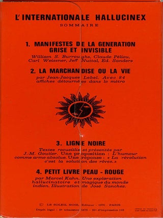 L’INTERNATIONALE HALLUCINEX. Revue - Tract À Détruire.