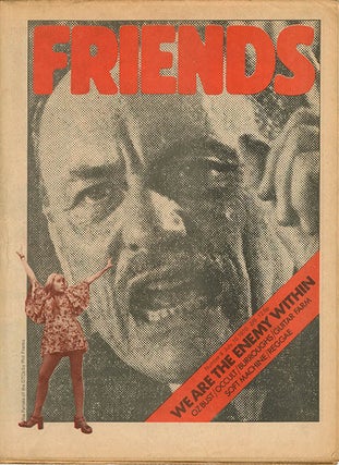 Item #40493 FRIENDS #9 (London: July 10, 1970). William S. BURROUGHS, contributes