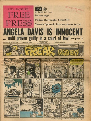 LOS ANGELES FREE PRESS #318 (August 21, 1970) + Peter Matson TLS.