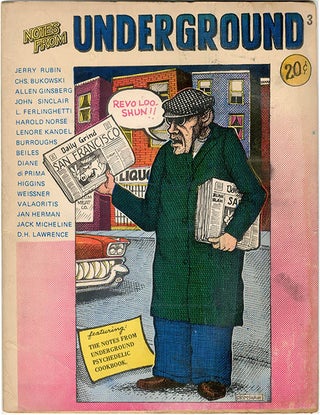 Item #40498 NOTES FROM UNDERGROUND 3 (San Francisco: 1970). Carl WEISSNER, Jan HERMAN, contribute