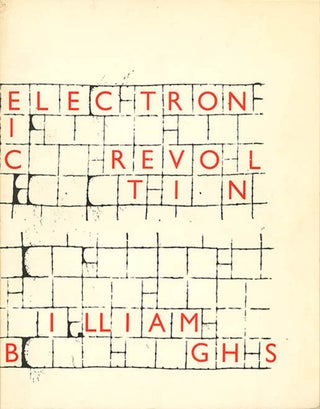 Item #40501 Electronic Revolution. William S. BURROUGHS