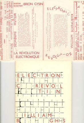 Item #40502 Electronic Revolution. William S. BURROUGHS