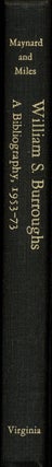 William S. Burroughs: A Bibliography, 1953-73.