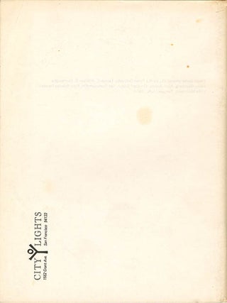 CITY LIGHTS RARE BOOK CATALOG No. 1.