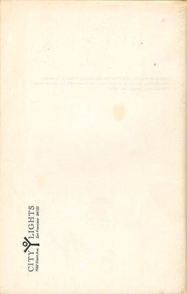 CITY LIGHTS RARE BOOK CATALOG No. 1.