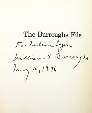The Burroughs File.