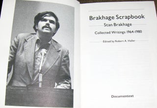 Item #40575 Brakhage Scrapbook: Collected Writings 1964-1980. Stan BRAKHAGE