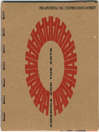America and the Arts. Programme brochure for the fourth Fine Arts Festival 1960.