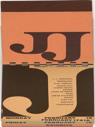 America and the Arts. Programme brochure for the fourth Fine Arts Festival 1960.