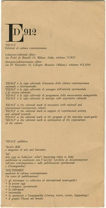 DA AU DELA. Da-a/u delà: a magazine of arts and literature.