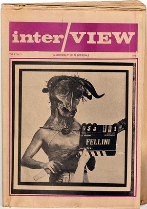 Item #40602 INTER/VIEW Vol. 1, #2 (NY: Poetry on Film, Inc., 1969