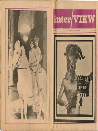 INTER/VIEW Vol. 1, #2 (NY: Poetry on Film, Inc., 1969).