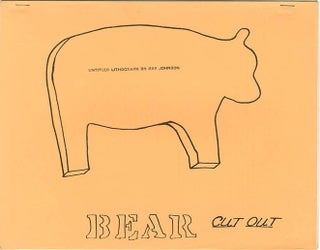 Item #40606 FLOATING BEAR #36 (NY: 1969). Ray JOHNSON