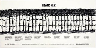 Item #40613 Transfer. A Happening (For Christo). Allan KAPROW