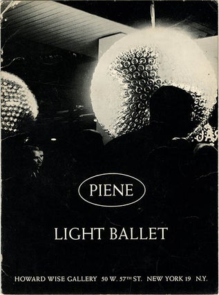 Item #40623 Light Ballet. LIGHT ART. Otto Piene