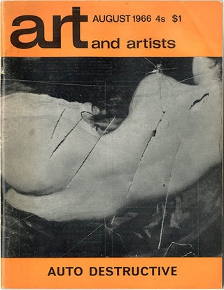 Item #40632 ART AND ARTISTS #5 (London: August 1966) - Auto-Destructive issue. Gustav METZGER,...