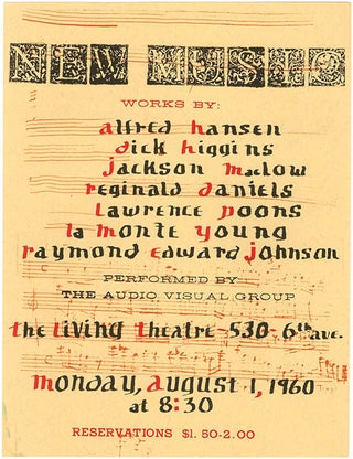 Item #40637 An original handbill, accompanied by the programme handout, announcing a performance...