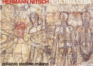 Item #40638 L’Ultima Cena. Hermann NITSCH