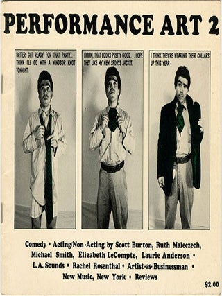 PERFORMANCE ART #1-2 (NY: 1979).