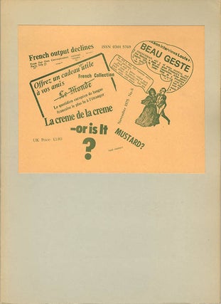 Item #40653 SCHMUCK #6 - French Schmuck (Cranleigh, Surrey: Beau Geste Press, November 1975
