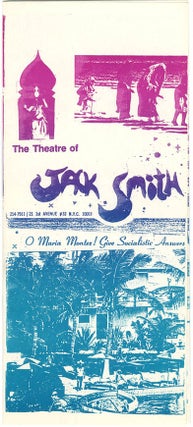 Item #40661 The Theatre of Jack Smith. Jack SMITH
