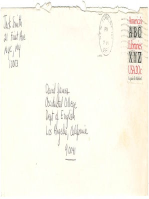 Typed Letter Signed to film historian David E. James, dated July 24, 1982.